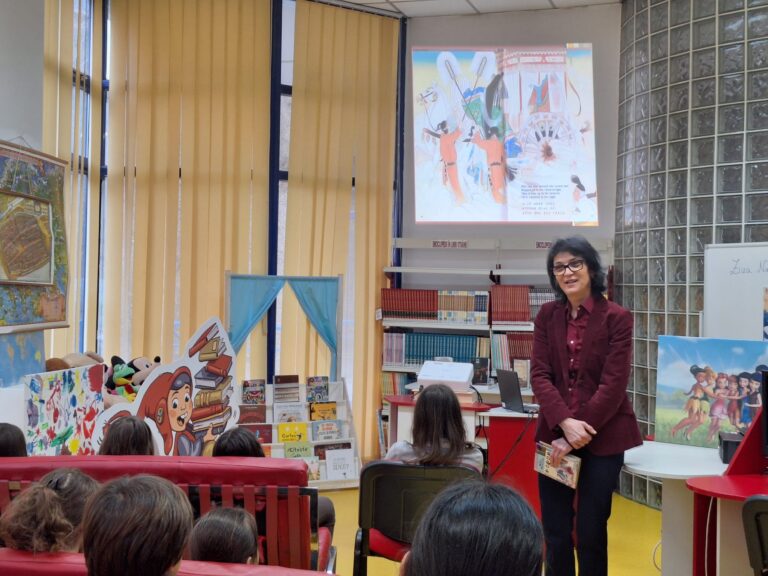 De Ziua lecturii, Florina Ilis invitată la Biblioteca Judeţeană „Octavian Goga”