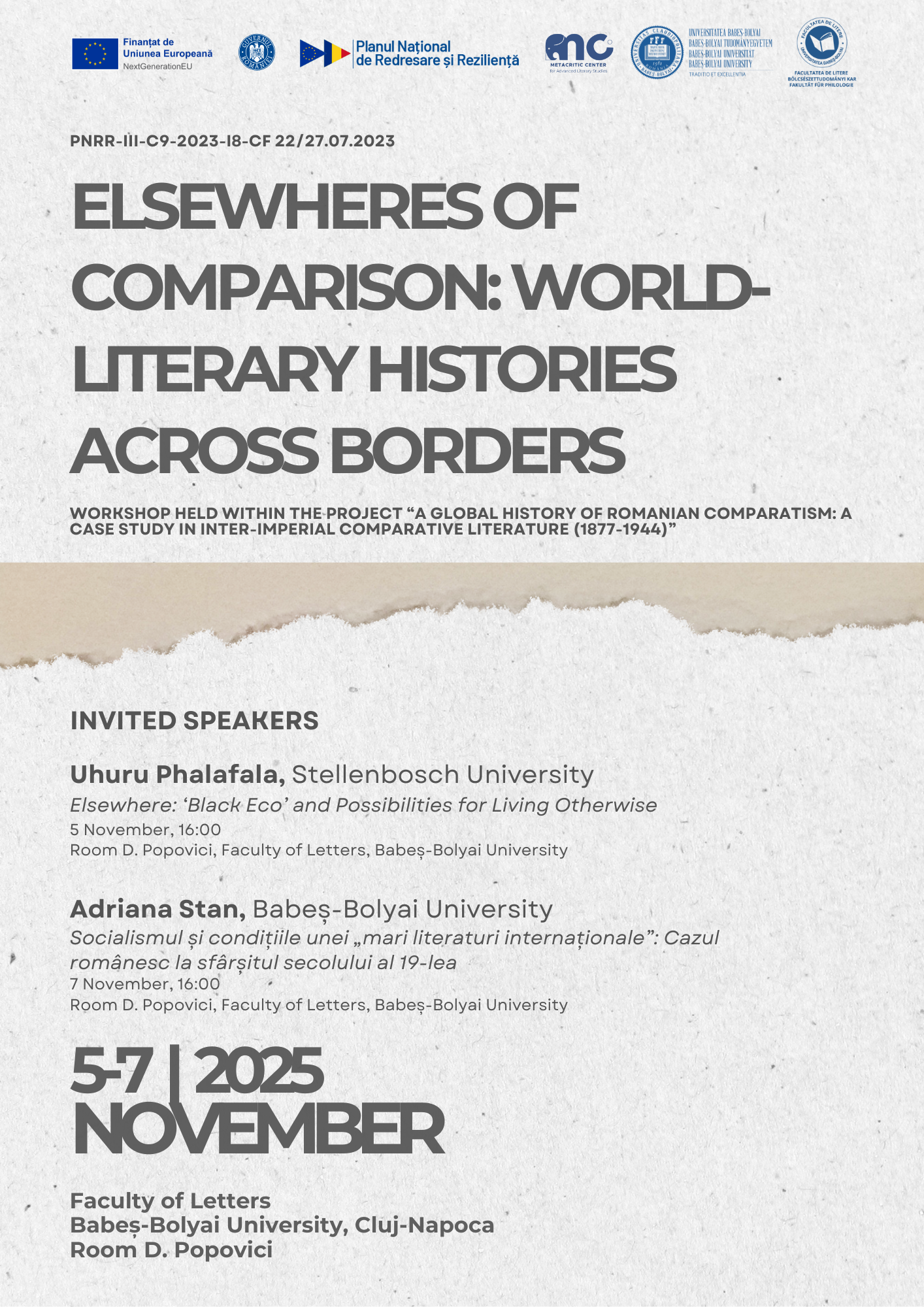 Afis - GLORC Workshop