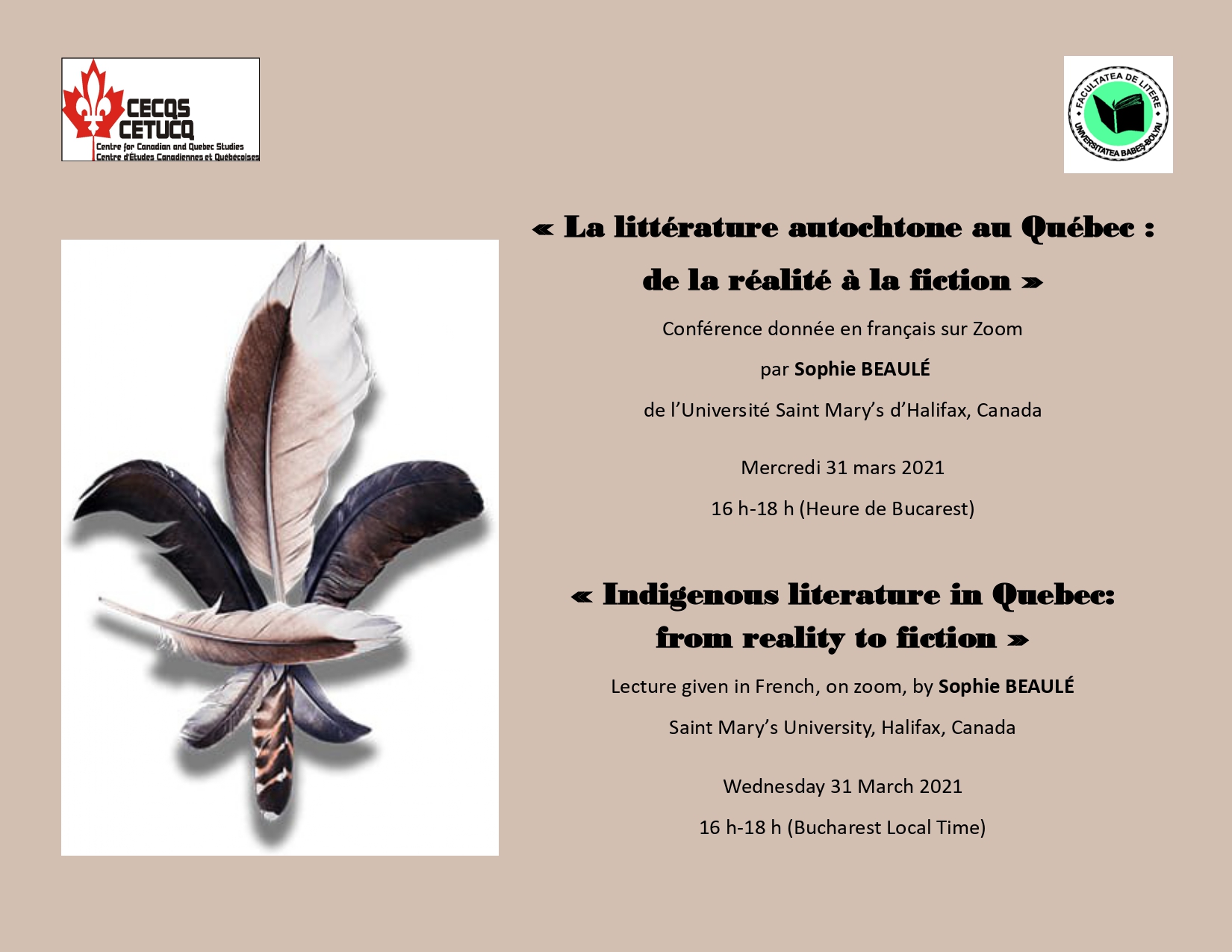 Affiche conf. Sophie Beaule, La litterature autochtone au Quebec_page-0001